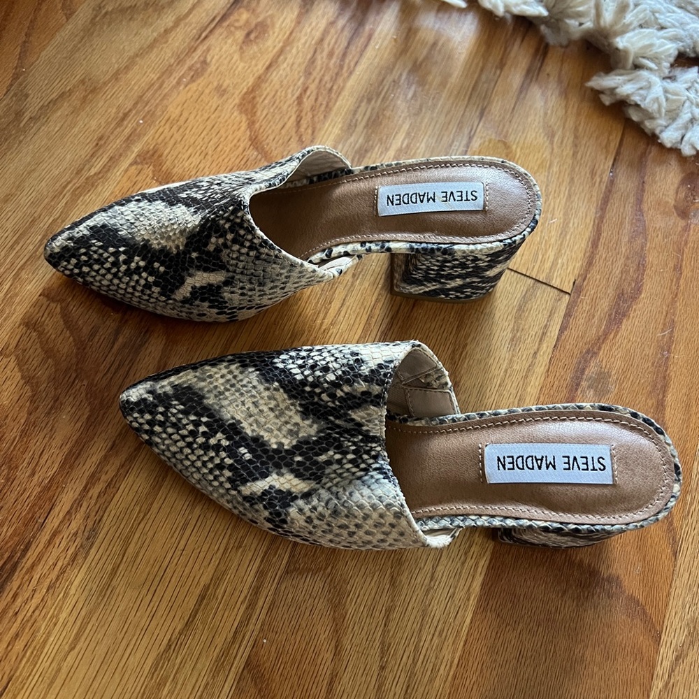 Steve Madden Snakeskin Mule - image 3